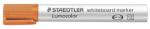 STAEDTLER Lumocolor 351 Táblamarker - 2 mm, Narancssárga