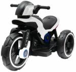 Baby Mix Gyermek elektromos motorkerékpár Polcfekete-fehér, 100 x 50 x 61 cm, 100 x 50 x 61 cm