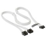 Seasonic 12VHPWR kábel - fehér