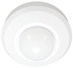 TRACON PRS47 fehér 230V 360fok 1-20 m 10 s-30 min. 3-2000lux IP20 PRS46B jelenlétérzékelő