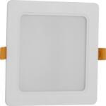 Avide Beépíthető Mennyezeti Lámpa Led 12w 1250lm 3000k Ww Négyzetes Műanyag (acrpww-s-12w-pc)