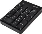 Sandberg Wireless Numeric Keypad 2 Black, 174548, Billentyűzet (KEYPAD-63005-SNG)