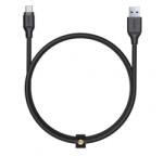 AUKEY CB-AC2 USB kábel USB 3.2 Gen 1 (3.1 Gen 1) 2 M USB A USB C Fekete (CB-AC2 BK)