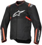 Alpinestars T-SPS Air V2 motoros kabát fekete-fluo piros