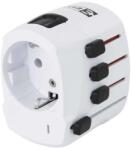 Emos P0056N utazó adapter fehér (P0056N)