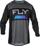 FLY Racing Kinetic Reload 2024 motocross mez szürke-fekete-kék kiárusítás