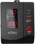 NJOY | AVRL-20002AL-CS01B | Alvis 2000 | Stabilizator de tensiune | 2000 VA | 1200W | Tower | Nr iesiri 2 Schuko | Intrare Schuko | Display digital "AVRL-20002AL-CS01B" (timbru verde 11 lei) (AVRL-20002AL-