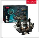 CubicFun Queen Anne's Revenge LED, Új! 3D puzzle nagy (NTTD-CUBICF240059-1-1)