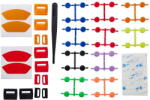 Asetek SimSports Set de personalizare estetică pentru volanele Asetek SimSports (40-035-0035018) - pcone