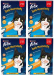 FELIX Deli Moments Snackuri cremoase pentru pisici cu pui 4x(4x10g)