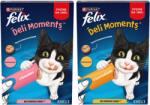 FELIX Deli Moments Snackuri cremoase pentru pisici MIX DE AROME 2x(4x10g)