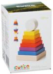 Cubika Jucarie din lemn Cubika Piramida 1 (Multicolor)