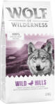 Wolf of Wilderness 12kg Wolf of Wilderness Wild Hills kacsa száraz kutyatáp akciósan