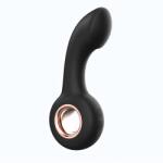 Guilty Toys Vibrator Anal Tim, 12 Moduri Vibratii, Silicon, USB, Negru, 12.9 cm, Guilty Toys