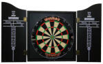 Winmau Set profesional darts Winmau, tinta, cabinet, 2 set sageti, negru (WI5000B)