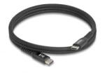 Delock USB 2.0 Type-C kábel PD3.0 60W 1m fekete (81119) (81119)