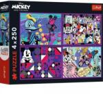 Trefl Disney - Mickey Mouse kalandjai 4x250 db-os (13308)