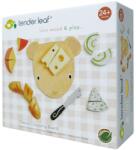 Tender Leaf fa játékkészlet, sajtvágó deszka, 13 részes (191856082934)