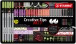 STABILO Flictoll STABILO Cretive Tips Arty Pasztell fémdobozos 30 darabos (SW89306220)