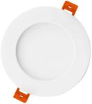 Well körbe süllyesztett LED spotlámpa, 4W, 200 lm, Semleges fény hőmérséklet (4000K), IP20, 106mm, G energiaosztály (LEDPRN-104-SMOOTH-WL)