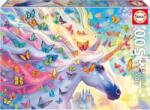 Educa Puzzle Educa din 500 piese - Unicorn curcubeu (EDU20254) Puzzle