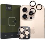 Tokgalaxis iPhone 16 Pro Max kompatibilis - HOFI kameralencse sivatagszínű titán védőkeret (TG-FD5906302370597-2)