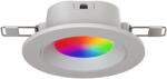 Nanoleaf Essentials Smart Downlight Matter RGBCW LED intelligens spotlámpa, Bluetooth & Thread, 6 W, 450 lm, fehér és színes fény (2700-6500 K), hangvezérlés (NF080D02-1W3)