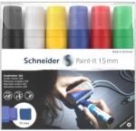 Schneider Marker akrilfestékkel Schneider Paint-It 330, 15 mm, 6db/Set1