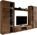 Rodos XL Lefkas Tölgy Szekrénysor - Modern stílus és praktikus tárolás