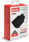 ColorWay USB töltő adapter, (Type-C PD + USB QC3.0) (20W) V2 black CW-CHS025QPD-BK (CW-CHS025QPD-BK)