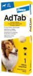 AdTab antiparazitare externă câini, comprimate masticabile 22-45 kg / 1 tabletă