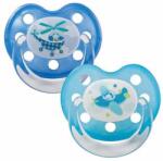 Baby-Nova Suzeta din silicon Baby Nova - Avioane, 2 bucati (28220)