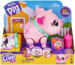 Moose Little Live Pets 26366 Interaktív rózsaszín kismalac Sétál Táncol Pig (26336)