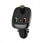 LDNIO Autós Bt 5.0 Fm Transmitter, Usb MicroSD, MP3 PenDrive, mikrofon (C704Q_1)