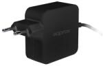 Approx Telefon töltő - 1db Type-C (USB-C) csatlakozó, 45W, 1.1m kábel, Fekete APPA45C (APPA45C)