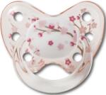 Baby-Nova Suzeta din silicon cu inel Baby-Nova - Dentistar Art, marimea 3, roz (22207)