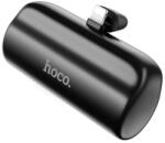 hoco. J106 vésztöltő Type-C aljzat (5000mAh, 18.5W, 2A, PD gyorstöltő, lightning csatlakozó, kitámasztó) FEKETE J106_B (J106_B)