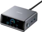 Anker Hálózati Töltő, Prime Charger GaNPrime, 6 portos, 250W, 4xUSB-C, 2xUSB-A, EU, fekete - A2345341 (A2345341) - pcx