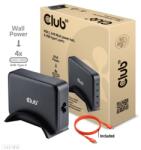 Club 3D HUB Club3D Travel Charger 240 Watt GaN technology, Four port USB Type-C, Power Delivery(PD) 3.1 and PPS Support CAC-1918 (CAC-1918)