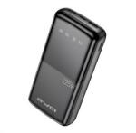 Awei P13K vésztöltő 2 USB+Type-C aljzat (20000mAh, 22.5W, PD gyorstöltő, LED kijelző) FEKETE (P13K) - pcx