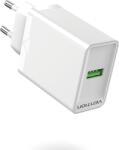 Vention USB-A (1port, 18W, fehér) , töltő - pcx