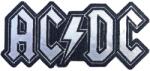 AC/DC Cut-Out Foil Logo Vasalható tapasz (ACDCPAT06)