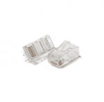 KELine MP-RJ45-8P8C RJ45/u Cat. 5E árnyékolatlan univerzális csatlakozó 1Gigabit 100MHz 50μ Au (MP-RJ45-8P8C)
