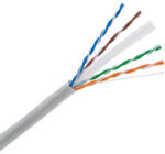 KELine KE400U23-Eca UTP (U/UTP) CAT. 6 4x2xAWG23 1Gigabit 400MHz PVC adatátviteli vezeték tömör 305m (KE400U23-Eca)
