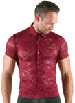 Svenjoyment Floral Lace Transparent Shirt 2161966 Red L