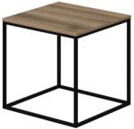 4-Home Masă pliabilă Basak Walnut, naturală Masa de cafea