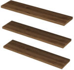 Hanah Home Etajere Boss Walnut, 3 bucăți, maro închis Raft