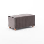 4-Home Taburet Mabel Pouf Mink, gri