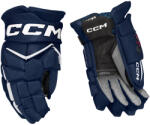 CCM JetSpeed FT8 Navy/White Senior Hokikesztyűk 13 hüvelyk