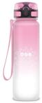 Ars Una Kulacs ARS UNA műanyag matt BPA-mentes motivációs ombre 1000 ml Candy floss (56574524) - tonerpiac